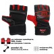 Рукавички для змішаних єдиноборств MMA TAPOUT SB168520-L-XL розмір L-XL червоно-чорний
