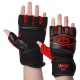 Рукавички для змішаних єдиноборств MMA TAPOUT SB168520-L-XL розмір L-XL червоно-чорний