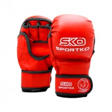 Рукавички для змішаних єдиноборств ММА SPORTKO PD-7-L-XL-RED L-XL червоний