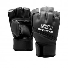 Рукавички з відкритими пальцями SPORTKO PD-4-M-BLACK M чорний