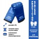 Снарядні рукавички Sportko PD3-BLUE-L-XL сині розмір L-XL