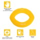 Кистевой эспандер 9 SMILE SP-Sport FI-5512-20LB-YELLOW силиконовый
