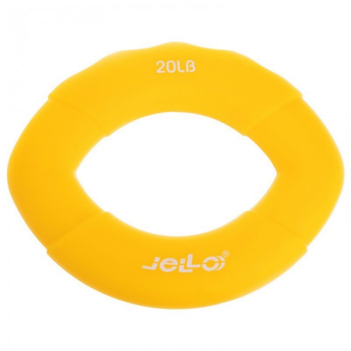 Кистевой эспандер 9 SMILE SP-Sport FI-5512-20LB-YELLOW силиконовый