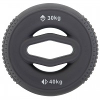 Еспандер кистьовий кільце з подвійним навантаженням 30-40 кг JELLO FI-4404-GRAY