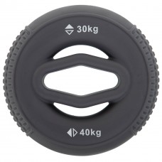 Еспандер кистьовий кільце з подвійним навантаженням 30-40 кг JELLO FI-4404-GRAY