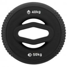 Еспандер кистьовий кільце з подвійним навантаженням 40-50 кг JELLO FI-4404-BLACK