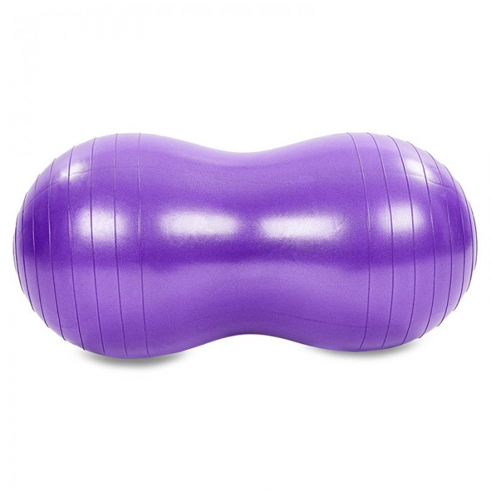 Мяч для фитнеса фитбол Арахис гладкий ABS технология SP-Sport FI-7135-VIOLET 90см фиолетовый