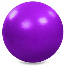 М'яч для фітнесу фітбол гладкий Zelart FI-1982-85-VIOLET 85см фіолетовий