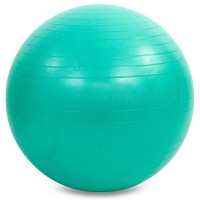 М'яч для фітнесу фітбол гладкий Zelart FI-1983-65-TURQUOISE 65см бірюзовий