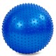 Фитнес мяч массажный ABS технология Zelart FI-1986-55-BLUE 55см синий
