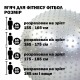 М'яч для фітнесу фітбол масажний ABS технологія Zelart FI-1988-75-GRAY 75см сірий