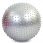 М'яч для фітнесу фітбол масажний Zelart FI-1988-75-GRAY 75см сірий