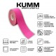 Кінезіо тейпе довжина 5м, ширина 2.5см рожевого кольору Kumm Sf0000004503