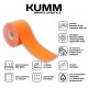 Кінезіо тейпе довжина 5м, ширина 5см помаранчевого кольору Kumm Sf0000004602