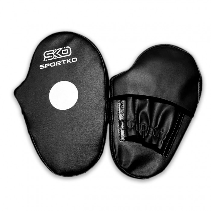 Лапи боксерські 30х20х4см Sportko PD3-BLACK чорні