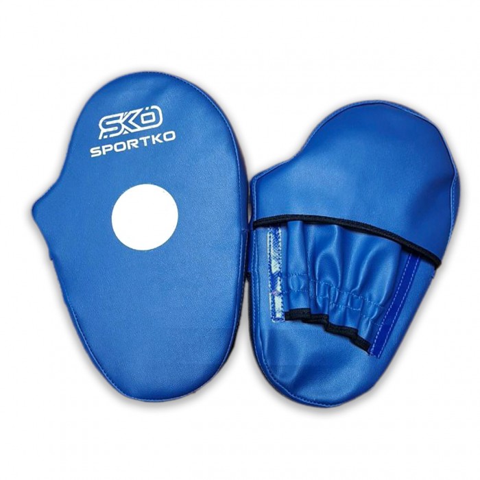 Лапи боксерські 30х20х4см Sportko PD3-BLUE сині
