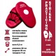 Лапи боксерські 30х20х4см Sportko PD3-RED червоні