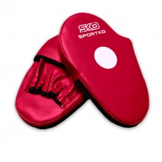 Лапи боксерські 30х20х4см Sportko PD3-RED