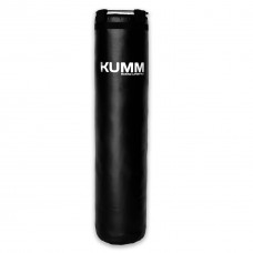 Мішок боксерський з сталевим кільцем чорний PVC 140х32см Kumm SF0000004817