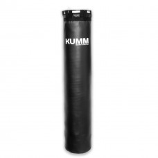 Мішок боксерський з сталевим кільцем чорний PVC 160х32см Kumm SF0000004787