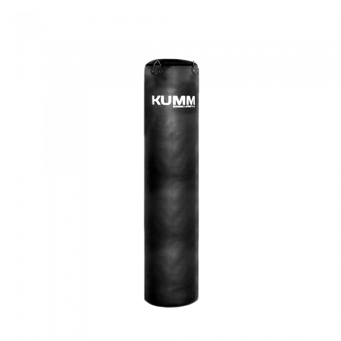 Мішок боксерський без кріплення TitanFlex PVC 150х32см Kumm чорного кольору вага 50кг
