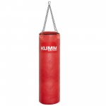Мішок боксерський з кріпленням ланцюгами червоний TitanFlex PVC 110х32см Kumm SF0000010399