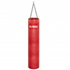 Мішок боксерський з кріпленням ланцюгами червоний TitanFlex PVC 150х32см Kumm SF0000010450