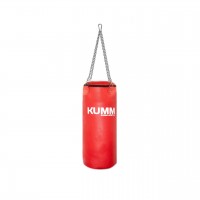 Мешок боксерский с креплением цепи красный TitanFlex PVC 70х28см Kumm SF0000010245