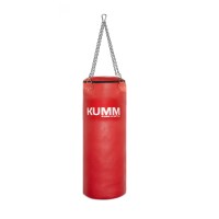 Мішок боксерський з кріпленням ланцюгами червоний TitanFlex PVC 90х32см Kumm SF0000010368
