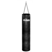 Мешок боксерский с креплением цепи черный TitanFlex PVC 150х32см Kumm SF0000010504