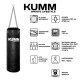Мешок боксерский с креплением цепи TitanFlex PVC 90х28см Kumm черного цвета вес 20кг