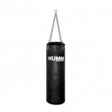 Мішок боксерський з кріпленням ланцюгами чорний TitanFlex PVC 90х28см Kumm SF0000010658