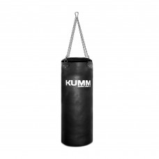 Мішок боксерський з кріпленням ланцюгами чорний TitanFlex PVC 90х32см Kumm SF0000010597