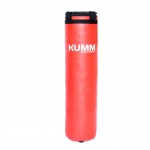 Мішок боксерський з сталевим кільцем червоний PVC 120х32см Kumm SF0000007849