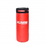 Мішок боксерський з сталевим кільцем червоний PVC 80х32см Kumm SF0000008020