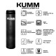 Мішок боксерський без кріплення TitanFlex PVC 110х28см Kumm чорного кольору вага 25кг