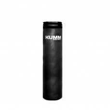 Мішок боксерський з сталевим кільцем чорний TitanFlex PVC 130х32см Kumm SF0000010023