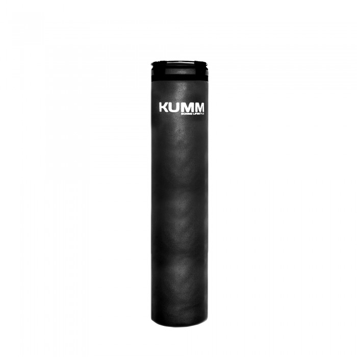 Мішок боксерський без кріплення TitanFlex PVC 150х32см Kumm чорного кольору вага 50кг