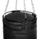 Мішок боксерський з кріпленням ланцюгами TitanFlex PVC 130х32см Kumm чорного кольору вага 45кг