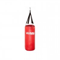 Мешок боксерский с текстильным креплением красный TitanFlex PVC 70х28см Kumm SF0000010252