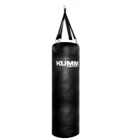 Мешок боксерский с текстильным креплением черный TitanFlex PVC 110х32см Kumm SF0000010559