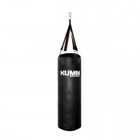 Мешок боксерский с текстильным креплением черный TitanFlex PVC 90х28см Kumm SF0000010672