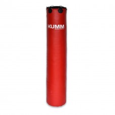 Мішок боксерський червоний PVC 160х32см Kumm SF0000002660