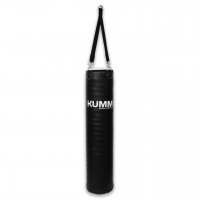 Мешок боксерский с креплением черный PVC 120х28см Kumm SF0000002714