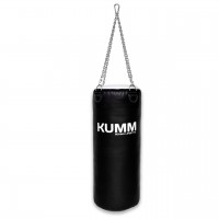 Мешок боксерский с креплением цепи черный PVC 80х32см Kumm SF0000003070