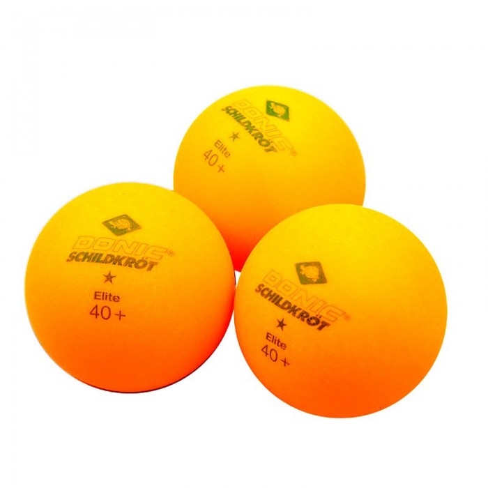 Кулькі для настільного тенісу 3 штуки DONIC ELITE MT-608318-ORANGE