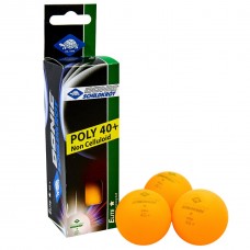 М'ячики для настільного тенісу 3 штуки DONIC ELITE MT-608318-ORANGE