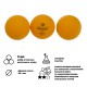 Кулькі для настільного тенісу 3 штуки DONIC PRESTIGE MT-608328-ORANGE