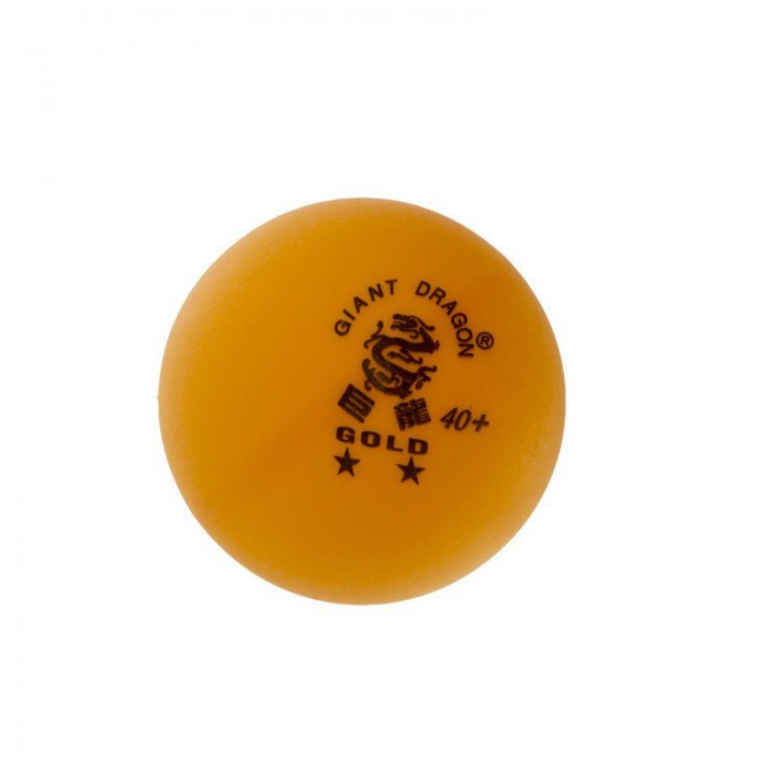 Кулькі для настільного тенісу 6 штук GIANT DRAGON GOLD MT-6561-ORANGE