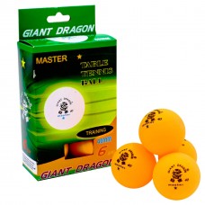 М'ячики для настільного тенісу 6 штук GIANT DRAGON MASTER MT-5693